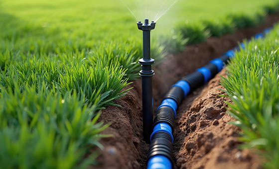 利用電子感測器進行水稻田乾濕交替的自動灌溉系統